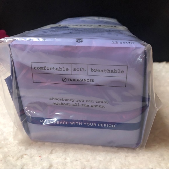 2 Pack The Honey Pot 🍯Company Herbal Overnight Pads w/Wings 12 Count Each Pack! - Picture 5 of 8